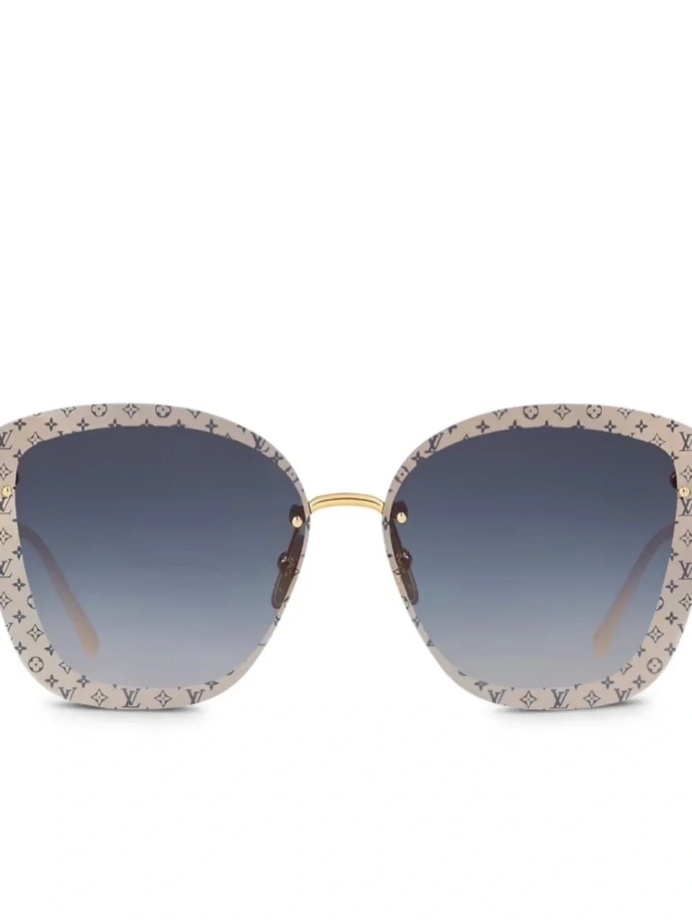 Louis Vuitton LV Halo Square Sunglasses Blue